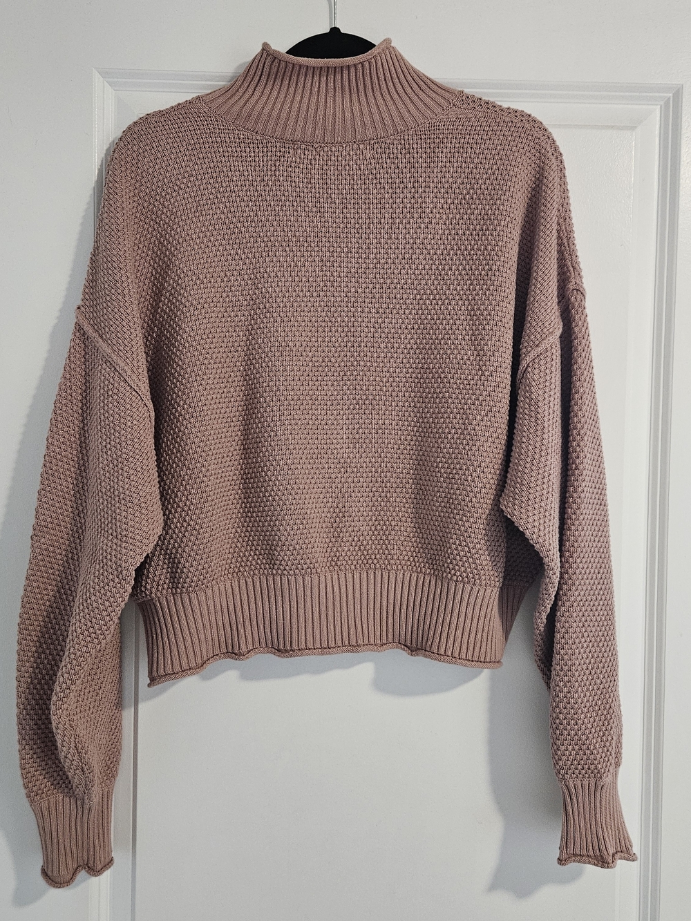 Free People FB Beach Chunky 100% Cotton Knit Sweater – Size Medium - Picture 7 of 7